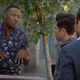 Sort of a modern take on a Hawaiian shirt, this foreshadowed a long season of love for floral.